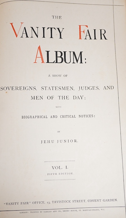 The Vanity Fair Album... with biographical and critical notices.